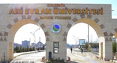 Kırşehir Ahi Evran Üniversitesi 14 Öğretim Elemanı Alımı 2022