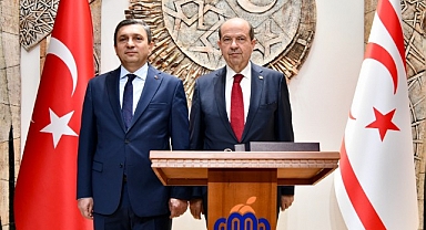 KKTC Cumhurbaşkanı Ersin Tatar Malatya'da