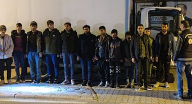 Malatya'da Afgan Uyruklu 11 Kaçak Göçmen Yakalandı