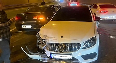 Malatya'da alt geçitte kaza: 5 yaralı