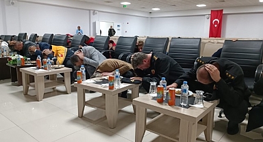 Malatya'da 'Çök Kapan Tutun' tatbikatı