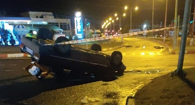 Malatya'da Otomobil Takla Attı: 1 Yaralı