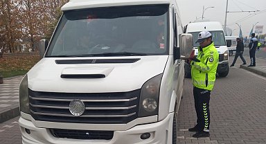 Malatya'da okul servislerine sıkı denetim