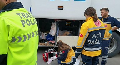 Otobüsün Şoförü, Aracın Bagajındaki Yatağında Ölü Halde Bulundu.