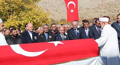 Şehit Fethi Sekin'in babası son yolculuğuna uğurlandı