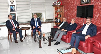 Ticaret Borsası Başkanı Özcan’dan Keskin’e ziyaret