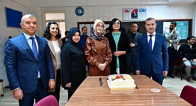 Yeşilyurt'ta çifti 24 Kasım kutlaması