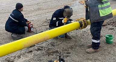 Arapgir'de doğalgaz çalışmalarına başlandı