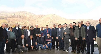 Başkan Gürkan, Akçadağ'da muhtarlar ile bir araya geldi