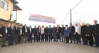 Başkan Gürkan Doğanşehir'de yürütülen çalışmaları denetledi