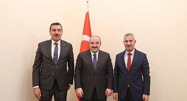 Çınar; “Sayın Bakanımızdan Yeni Projelerimiz İçin Destek İstedik”