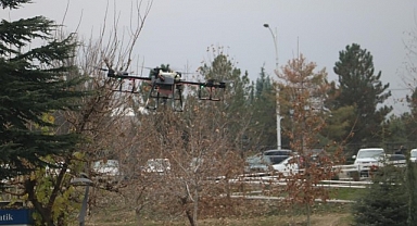 Doğu Anadolu'da tarım alanlarının yüzde 70'i dronlarla ilaçlanıyor