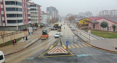 Göztepe'de Yolların Standardı Yükseltiliyor
