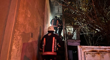 Malatya'da ev yangını