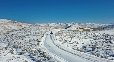 Malatya’da Karla Mücadele Çalışmaları Aralıksız Devam Ediyor