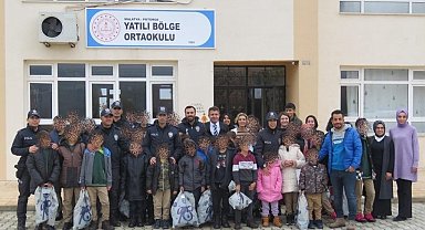 Malatya polisinde öğrencilere anlamlı yardım