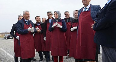 Malatya'da öğrenciler buğday ekimi yaptı