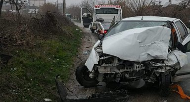 Malatya'da otobüs ile otomobil çarpıştı: 7 yaralı