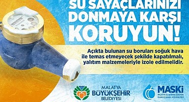MASKİ Uyardı! Su Sayaçlarınızı Soğuktan Koruyun