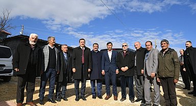 Muhtarlardan Başkan Gürkan'a Hizmet Teşekkürü