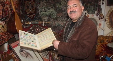 17 yılda biriktirdiği antika eşyalarına gözü gibi bakıyor