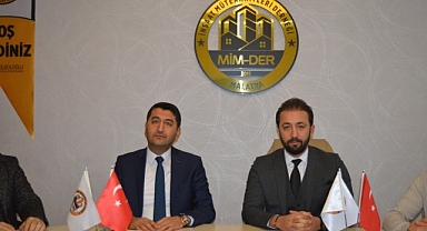 AK Partili Mahmut Boyraz'a MİMDER'den Destek 