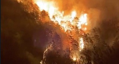 Alanya'da Yangın