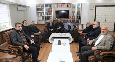 Başkan Güder’den İl Müftüsü Şahin Yıldırım’a Hayırlı Olsun Ziyareti