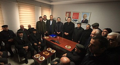 CHP Malatya Milletvekili Aday Adayı Enver Kiraz'da Haçovalılardan Destek