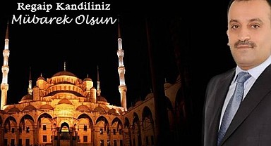 Fikret Özdemir'den Regaip Kandili Mesajı