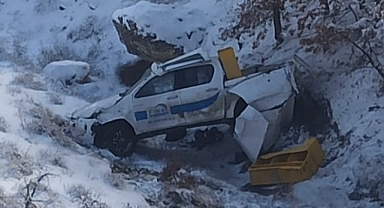 Malatya'da kar kazaları da beraberinde getirdi