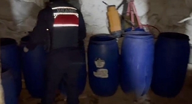 Malatya'da sahte içki imalathanesine şafak baskını