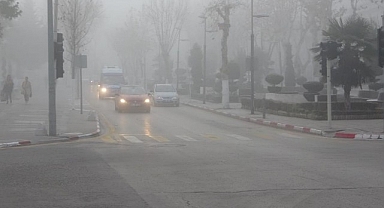 Malatya'da Yoğun Sis Etkili Oluyor