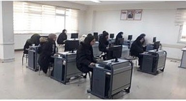 Malatya'da DYK sınavında 285 öğrenci ter döktü