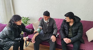 Malatya'da "Siz gelemezseniz biz geliriz" uygulaması