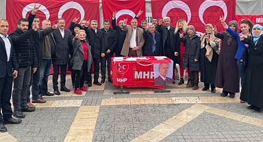 MHP Malatya İl Başkanlığının Standına Yoğun İlgi