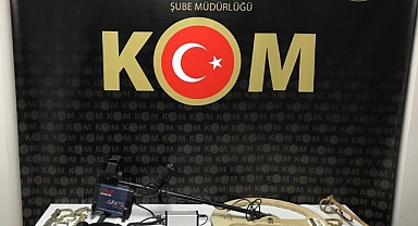 Polis operasyonunda 11 parça tarihi eser ele geçirildi