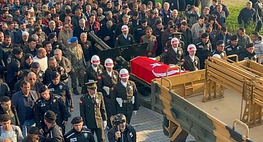 Şehit Uzman Çavuş Muammer Ay Son Yolculuğuna Uğurlandı