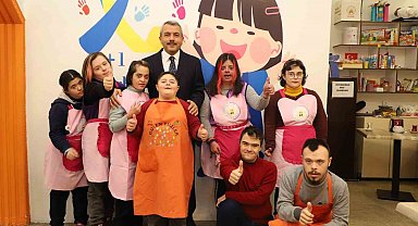 Bakan Yardımcısı Baydaş'dan down sendromu çocuklara ziyaret