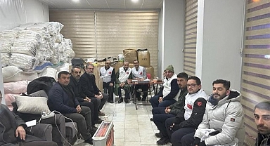 Başkan Suer, Malatya'da afetzedelerle buluştu