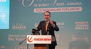 Erbakan: ‘6’lı masa, Türkiye’yi yeniden 28 Şubat’ın karanlık günlerine döndürmeyi vadetmektedir!’ 