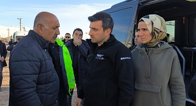 Selçuk Bayraktar, Doğanşehir'de Depremzedeler İle Bir Araya Geldi