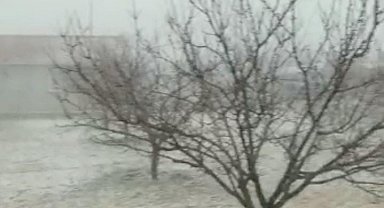 Deprem bölgesi Malatya'da yüksek kesimler beyaza büründü