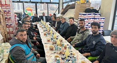 MHP Milletvekili Aday Adayı Uğur Sevim Malatya Ülkü Ocaklarının Helal Sofrasında Teşkilat ile Buluştu 