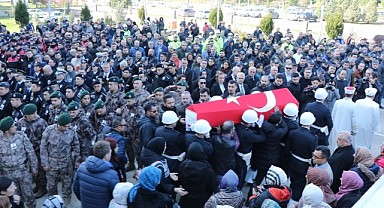 Şehit Polis Mustafa Ata Traş Son Yolculuğuna Uğurlandı 