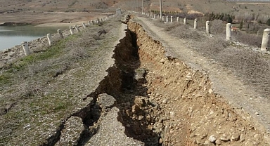 Sultansuyu Barajında ürküten görüntü
