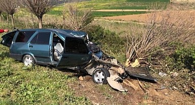 Bursa'da çarptığı ağaç üzerine düşten İlkay Ece Hayatını Kaybetti