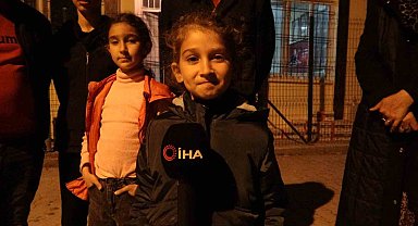 Depremzede minik Zehra'ya doğum günü sürprizi