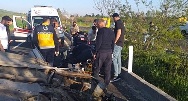 Diyarbakır'ın Bismil İlçesinde Otomobil Takla Attı: 1’i Ağır 3 Yaralı