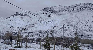 Malatya'da kar yağışı etkili oldu
